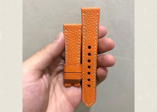 hermes orange watch band