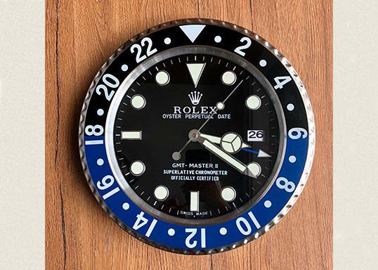 rolex gmt wall clock